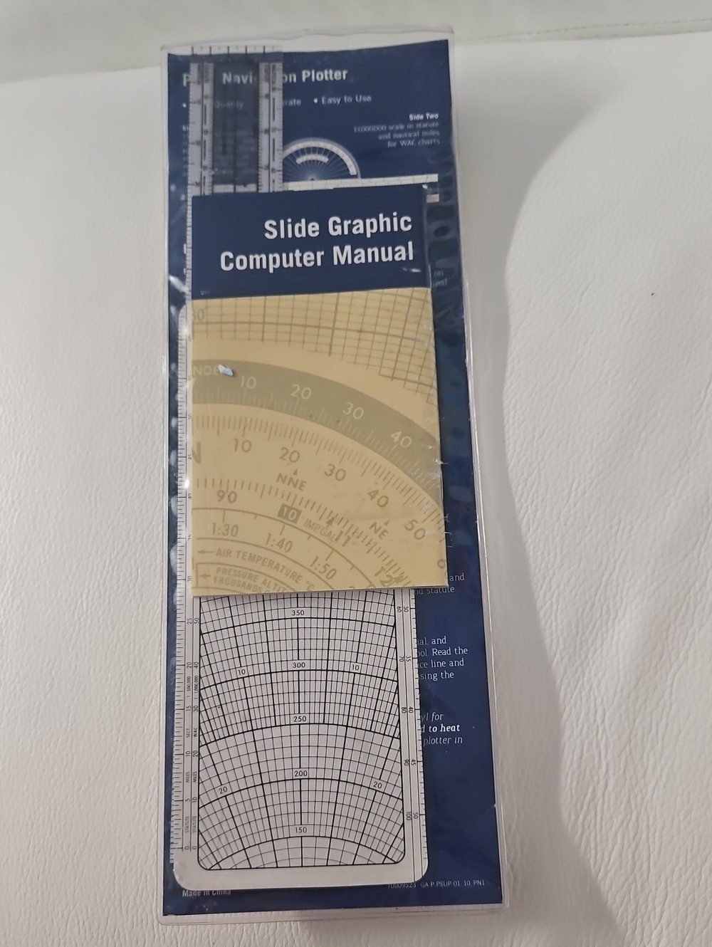 Vintage Jeppesen Flight Slide Graphic Computer Manual - Reference Tool